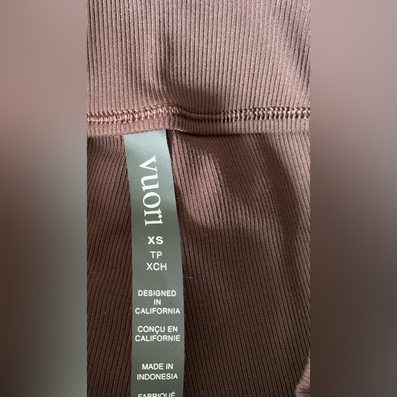 VUORI Pose Wide Leg Pants in French Roast / Brown Size XS - Picture 10 of 12